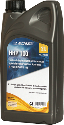 Image du produit HUILE HHP 100 POUR COMPRESSEUR - 2L  